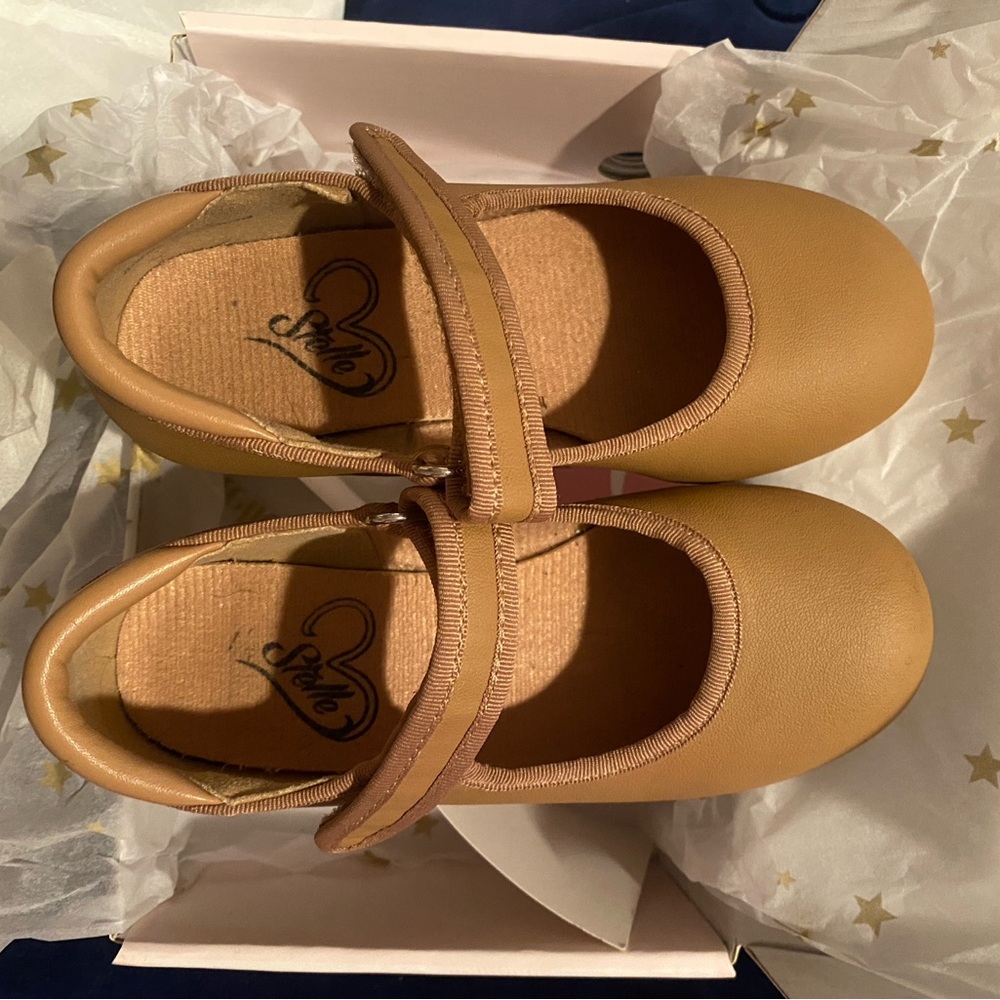 Stellah Tan Kids Dress Shoes